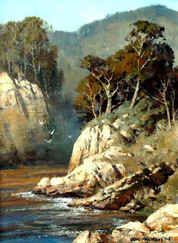美国画家tom nichkolas的风景画欣赏    枫荣室内配画艺术网www.