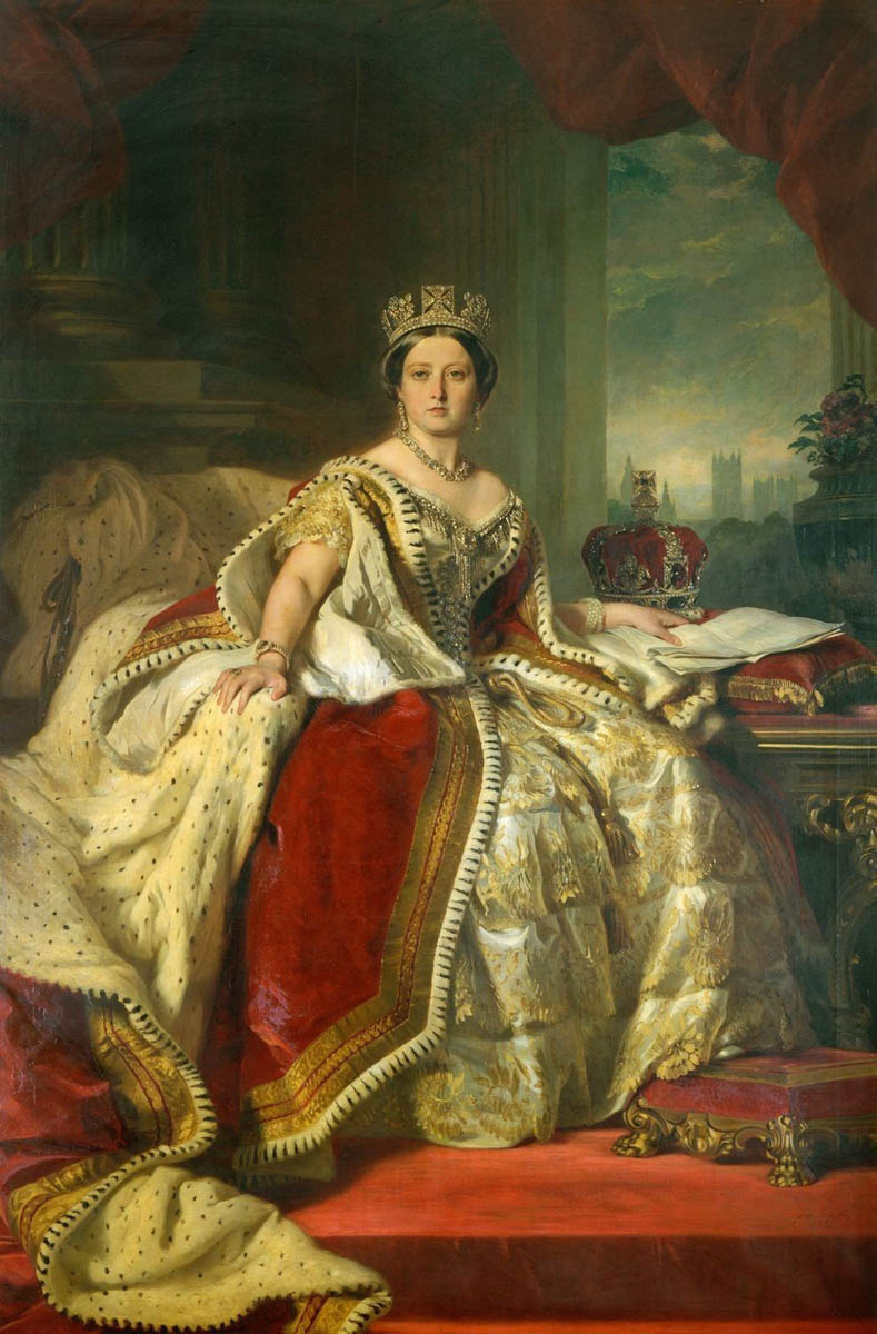 上图:威尔士王妃奥古斯塔 欧洲皇室成员画像集    枫荣室内配画艺术网